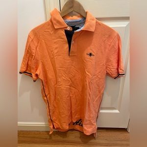 Orange men’s Tommy Hilfiger polo